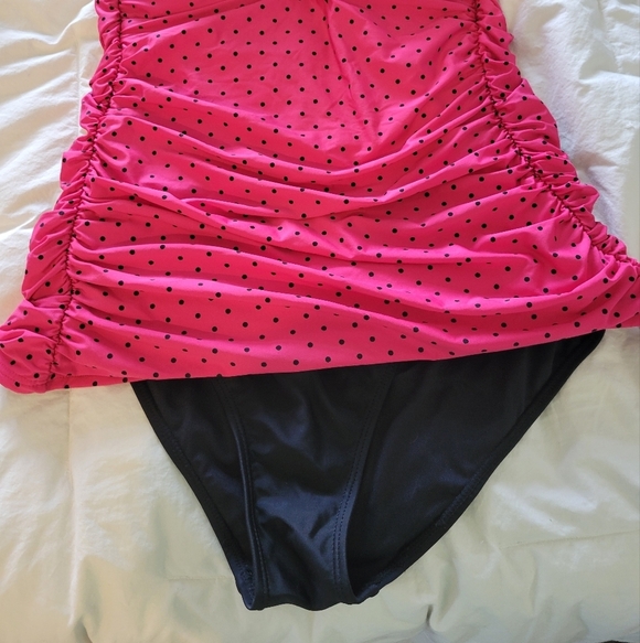 Jantzen 2 Piece Bathing Suit Size 12 - Picture 2 of 12